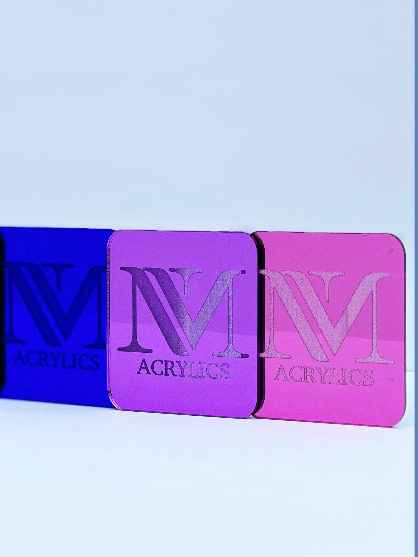 Purple Mirror Acrylic